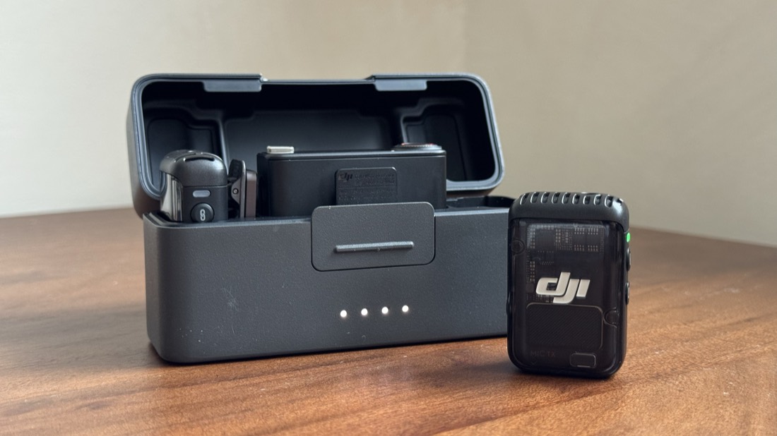 DJI Mic 2 wireless lav setup